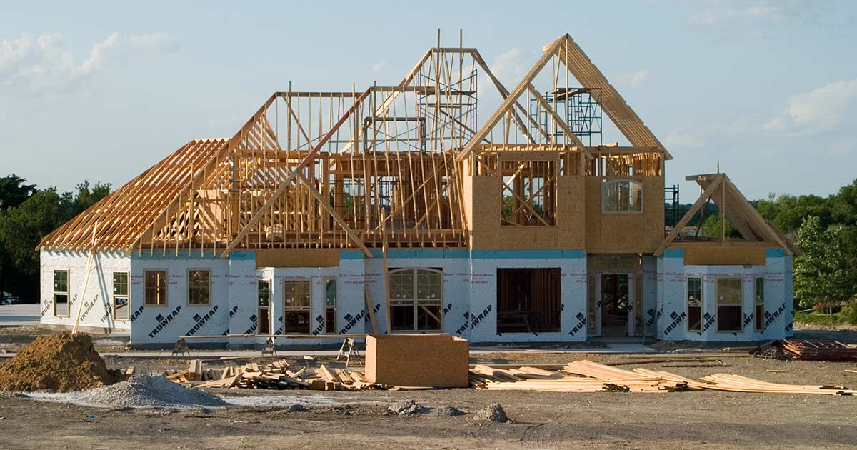 Custom Home Framing Progress Weatherford Tx